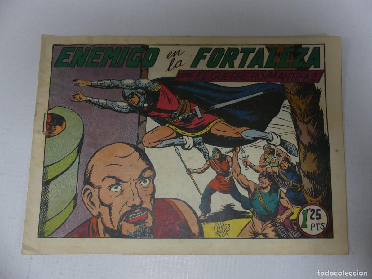 Tebeos: COMIC &ndash; ENEMIGO EN LA FORTALEZA &ndash; CON EL GUERRERO DEL ANTIFAZ &ndash; EDITORIAL VALENCIANA