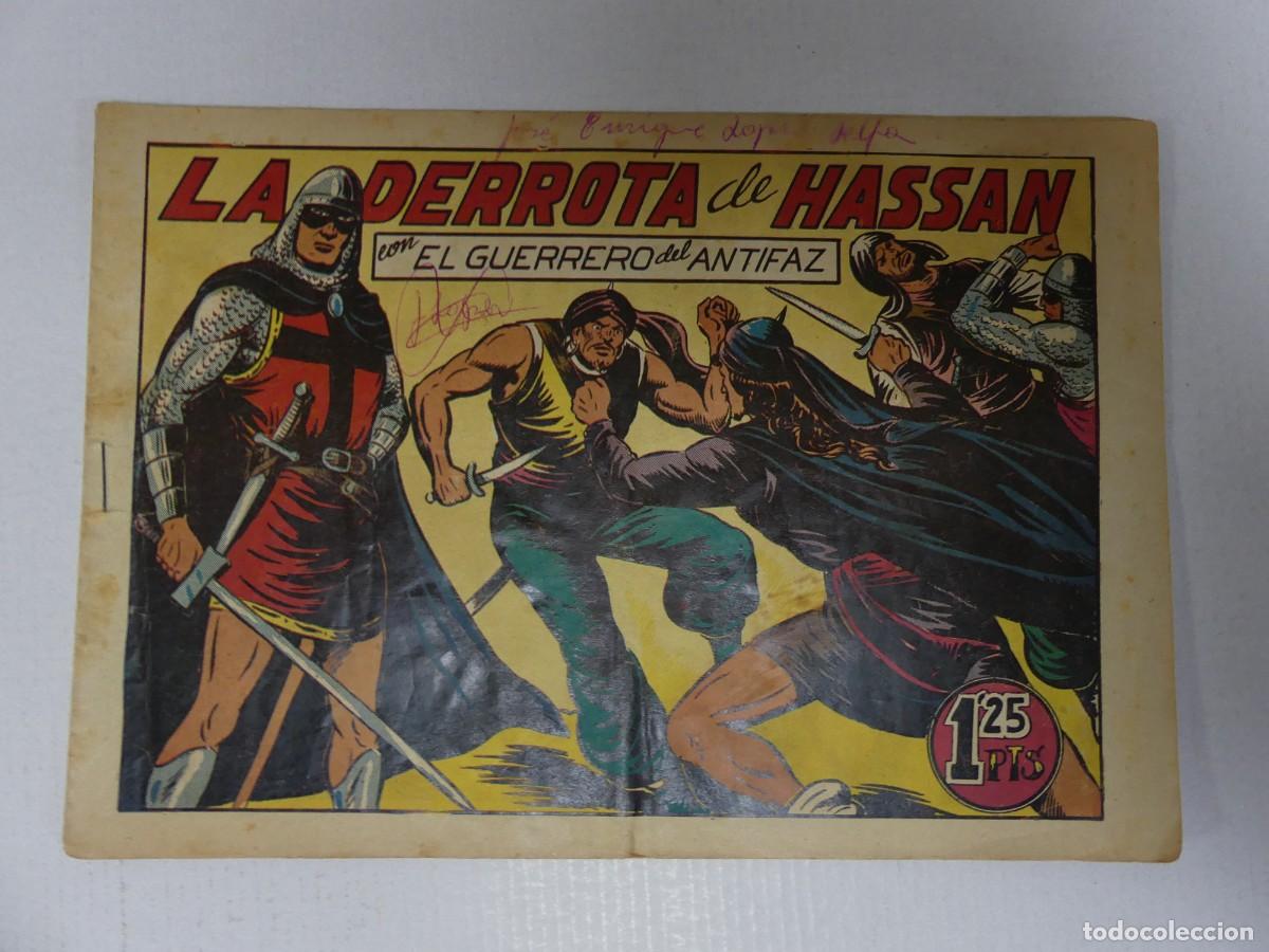 Giornalini: COMIC &ndash; LA DERROTA DE HASSAN &ndash; CON EL GUERRERO DEL ANTIFAZ &ndash; EDITORIAL VALENCIANA