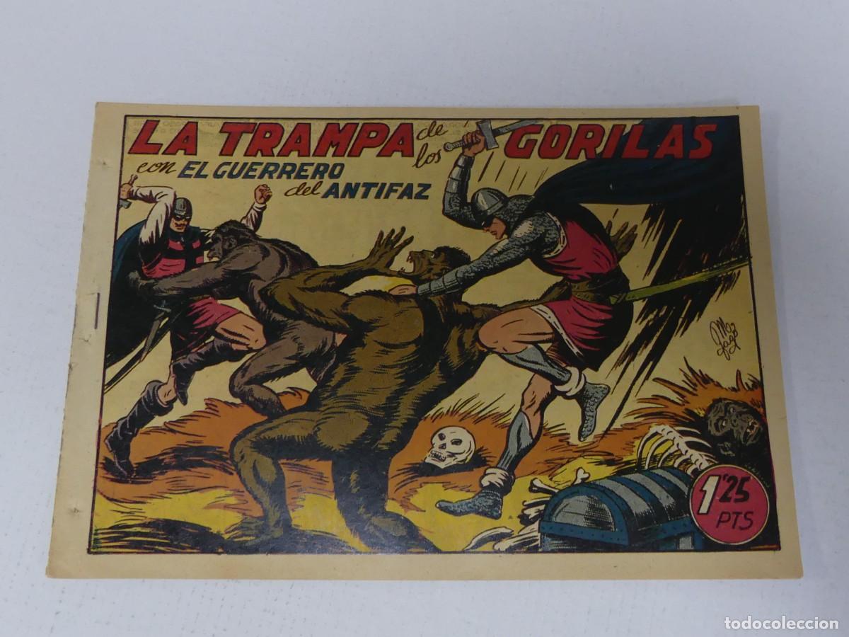 Giornalini: COMIC LA TRAMPA DE LOS GORILAS &ndash; CON EL GUERRERO DEL ANTIFAZ &ndash; EDITORIAL VALENCIANA
