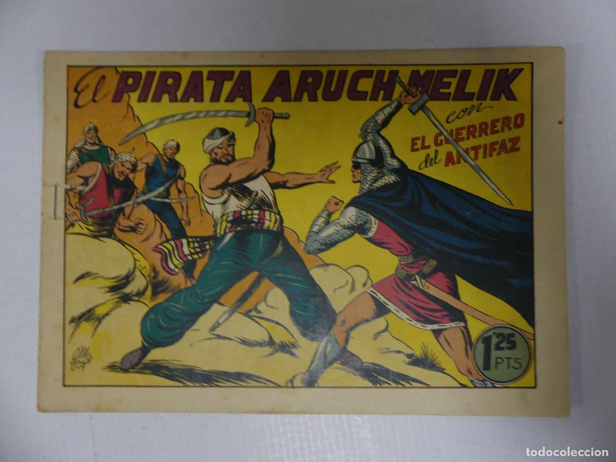 Tebeos: COMIC &ndash; EL PIRATA ARUCH MELIK &ndash; CON EL GUERRERO DEL ANTIFAZ &ndash; EDITORIAL VALENCIANA