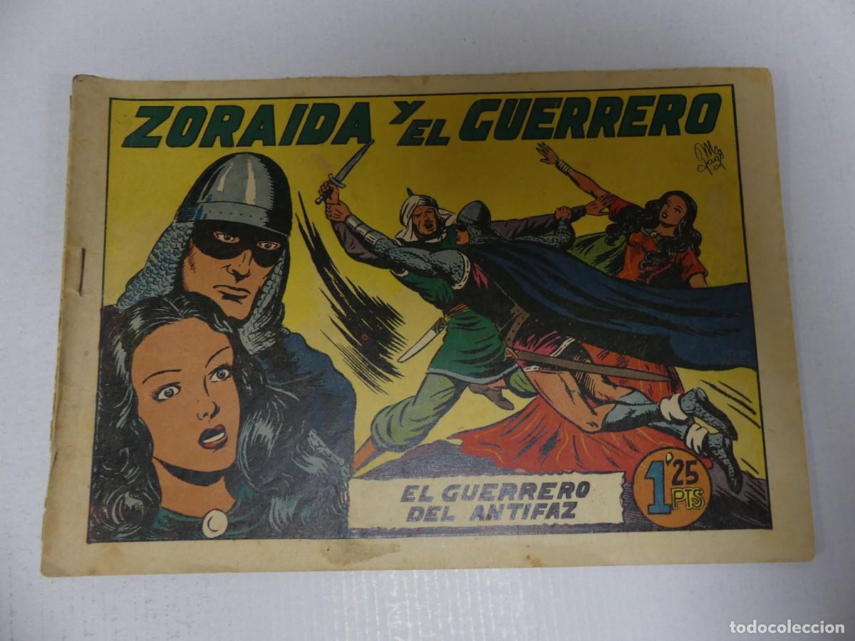 BDs: COMIC &ndash; ZORAIDA Y EL GUERRERO &ndash; CON EL GUERRERO DEL ANTIFAZ &ndash; EDITORIAL VALENCIANA