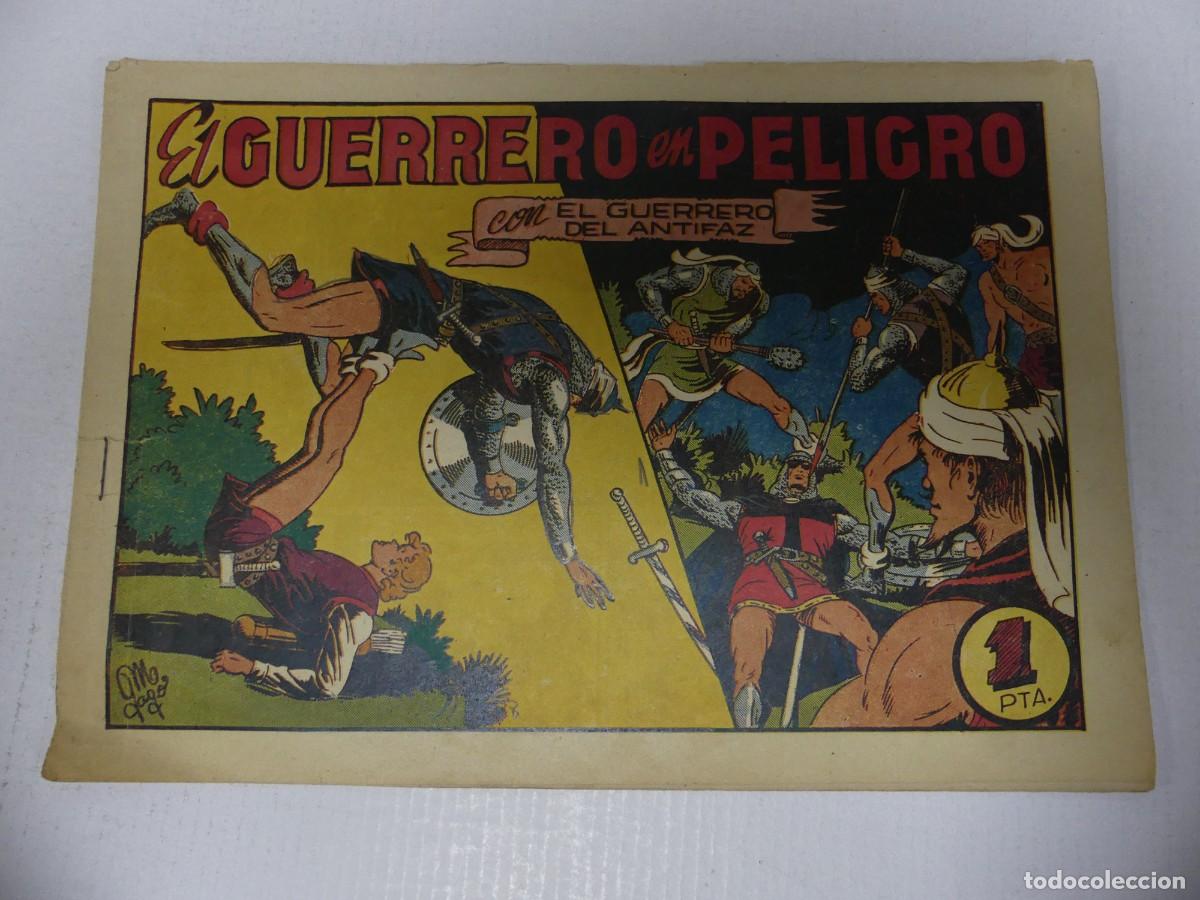 Tebeos: COMIC &ndash; EL GUERRERO EN PELIGRO &ndash; CON EL GUERRERO DEL ANTIFAZ &ndash; EDITORIAL VALENCIANA