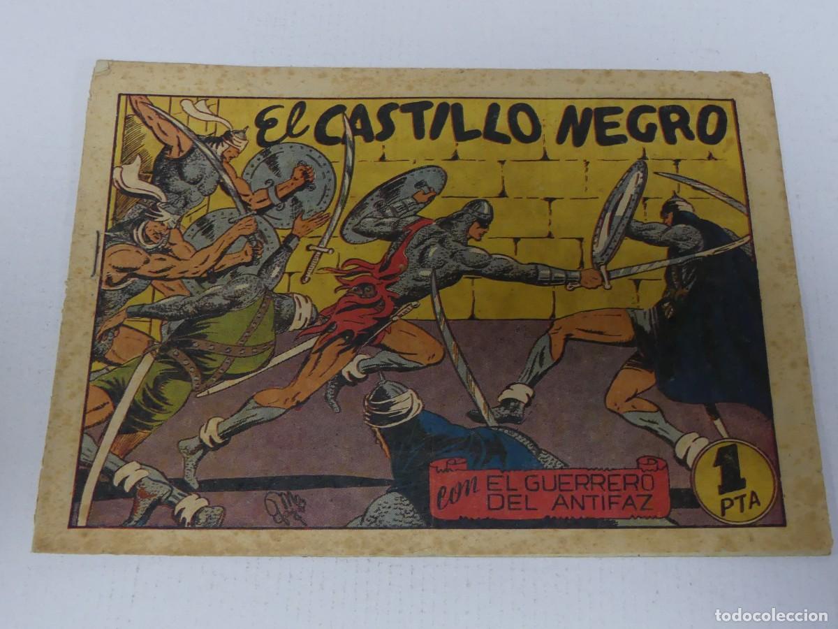 Tebeos: COMIC &ndash; EL CASTILLO NEGRO &ndash; CON EL GUERRERO DEL ANTIFAZ &ndash; EDITORIAL VALENCIANA