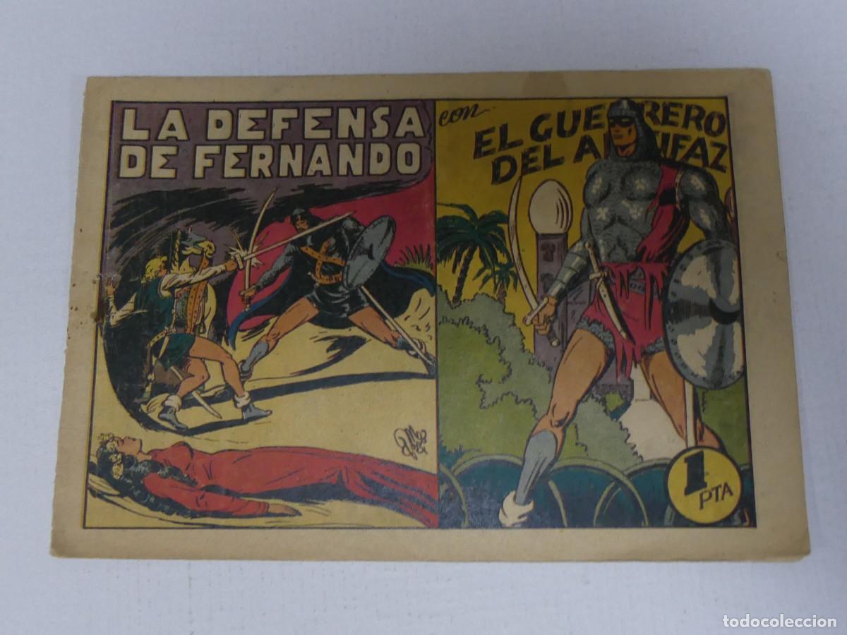 Tebeos: COMIC- LA DEFENSA DE FERNANDO &ndash; CON EL GUERRERO DEL ANTIFAZ &ndash; EDITORIAL VALENCIANA