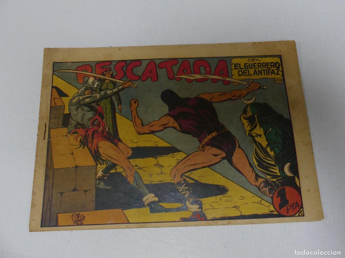 BDs: COMIC &ndash; RESCATADA &ndash; CON EL GUERRERO DEL ANTIFAZ &ndash; EDITORIAL VALENCIANA