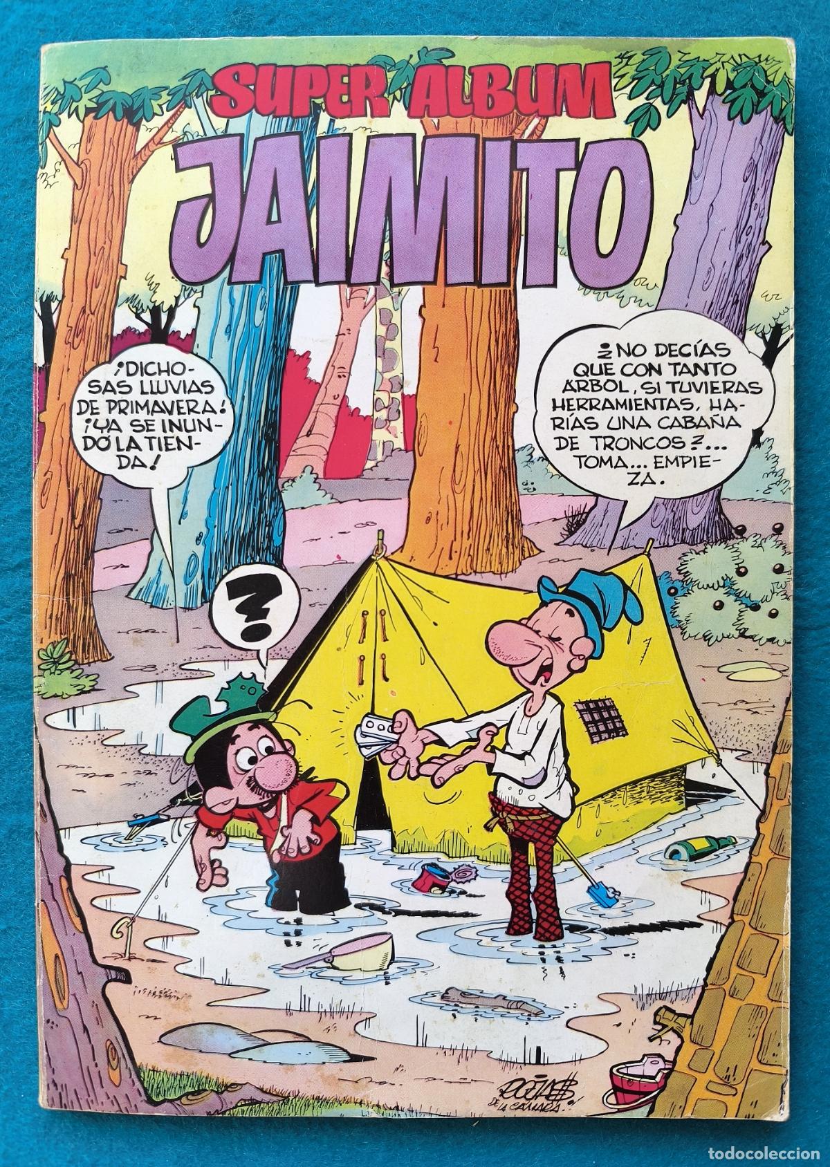 Tebeos: RW TEBEO JAIMITO SUPER ALBUM N.&ordm; 7 EDITORIAL VALENCIANA ROJAS J985