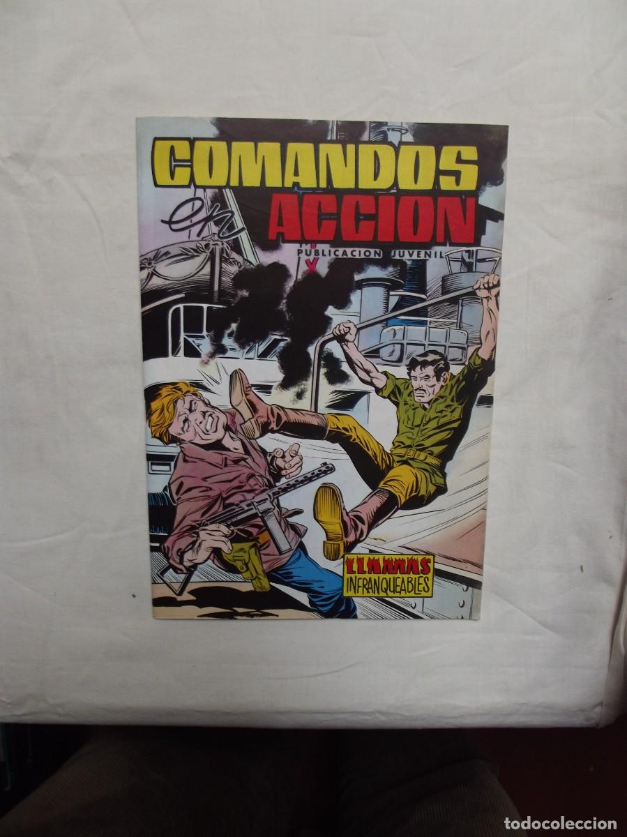 Tebeos: COMANDOS EN ACCION N&ordm; 45 LLAMAS INFRANQUEABLES - Foto 1