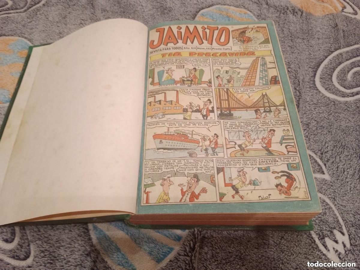 Tebeos: JAIMITO TOMO III CON 41 NUMEROS- EDITORIAL VALENCIANA 1959 -61 leer interior