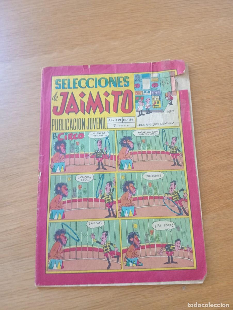 Giornalini: SELECCIONES DE JAIMITO N.&ordm; 184 (DE 192). GRAPA. EDITORIAL VALENCIANA. 1973.
