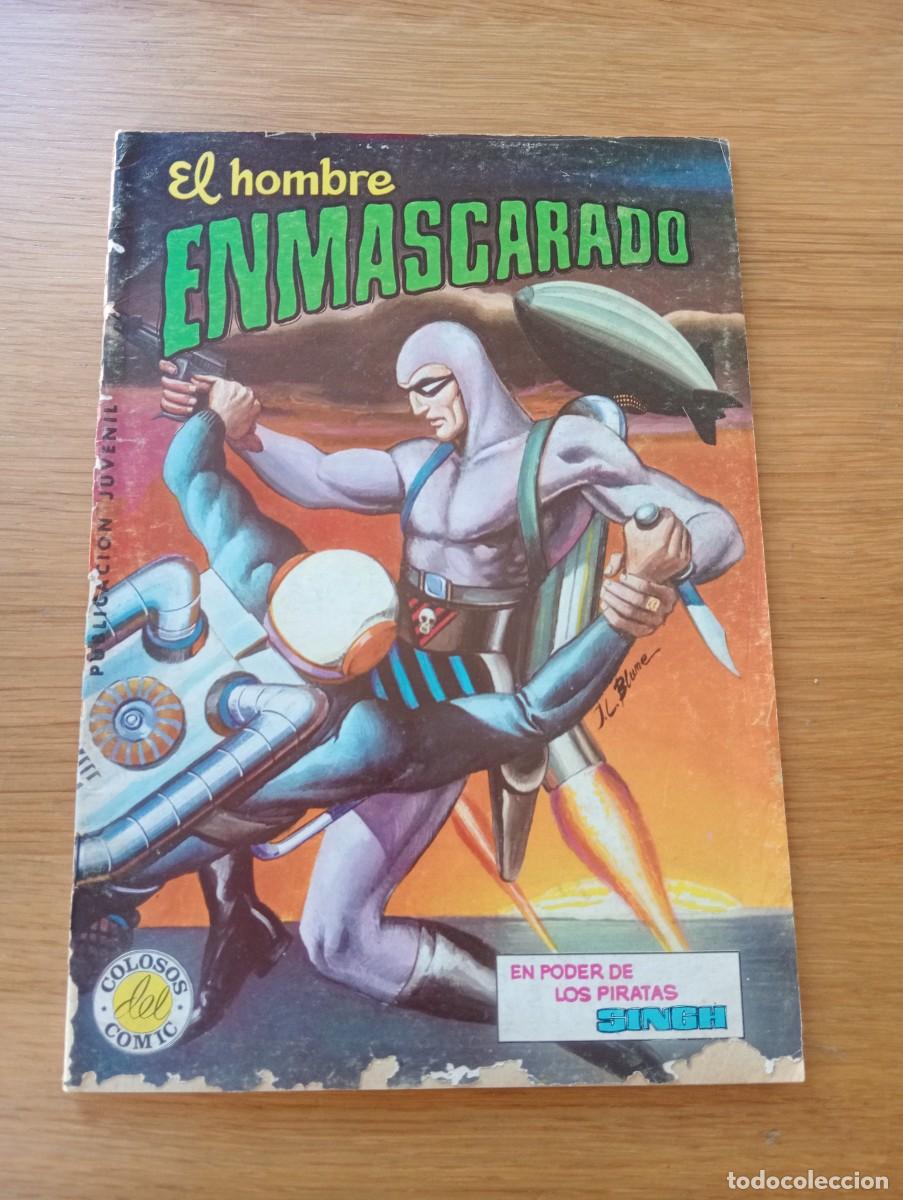 BDs: EL HOMBRE ENMASCARADO N.&ordm; 10 (DE 52). COLOSOS DEL C&Oacute;MIC. GRAPA. VALENCIANA. 1980.