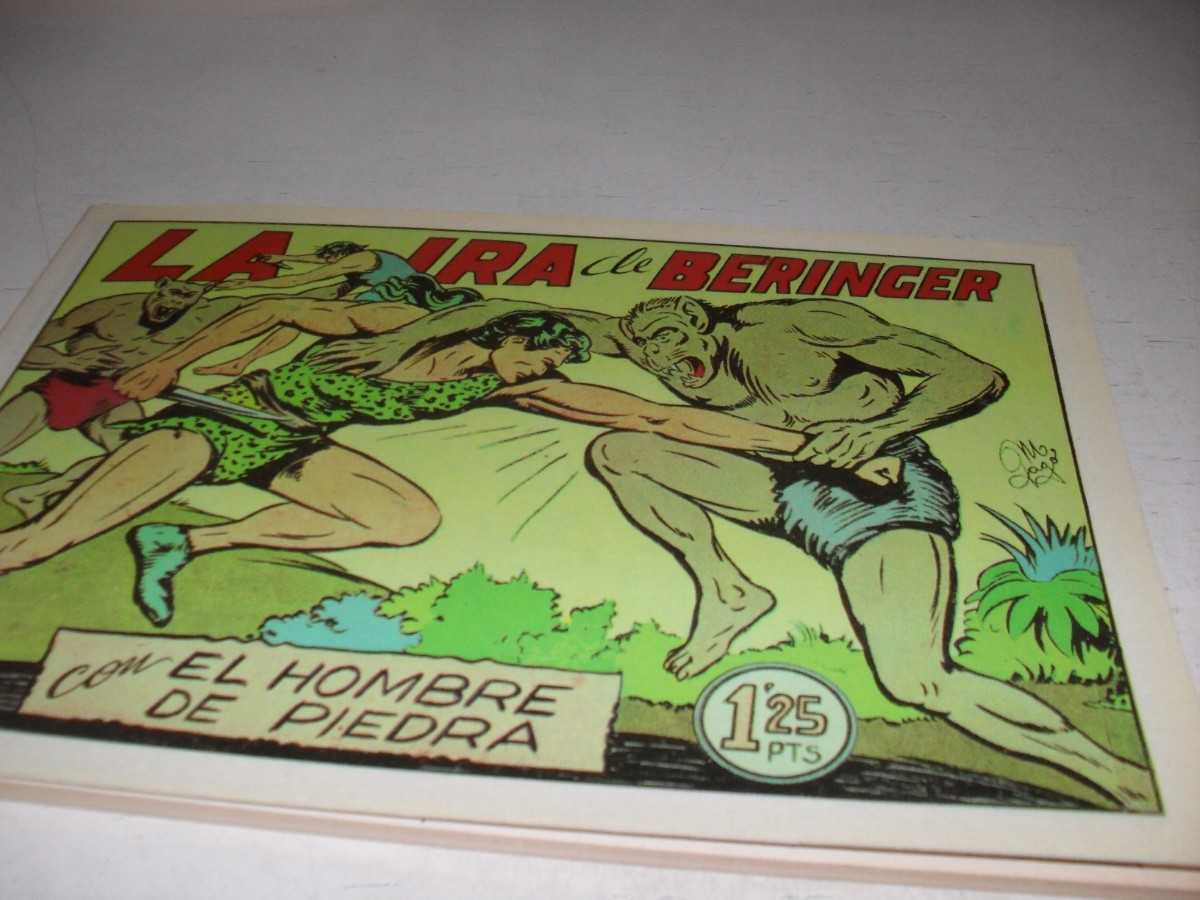 Tebeos: PURK,EL HOMBRE DE PIEDRA,TOMO N&ordm; 7,DE 26.CON CUADERNILLOS 50 AL 57JLA EDICIONES,A&Ntilde;O 1986.MBE