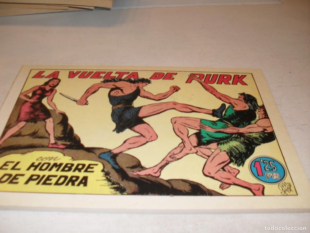 Tebeos: PURK,EL HOMBRE DE PIEDRA,TOMO N&ordm; 4,DE 26.CON CUADERNILLOS 25 AL 32,JLA EDICIONES,A&Ntilde;O 1986.MBE