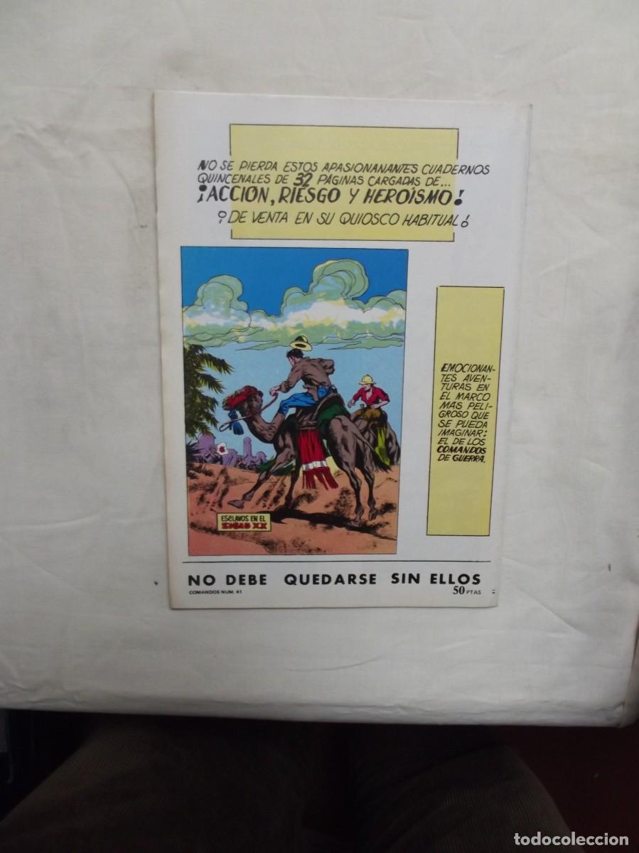 Tebeos: COMANDOS EN ACCION N&ordm; 41 GUERRA SIN CUARTEL - Foto 2