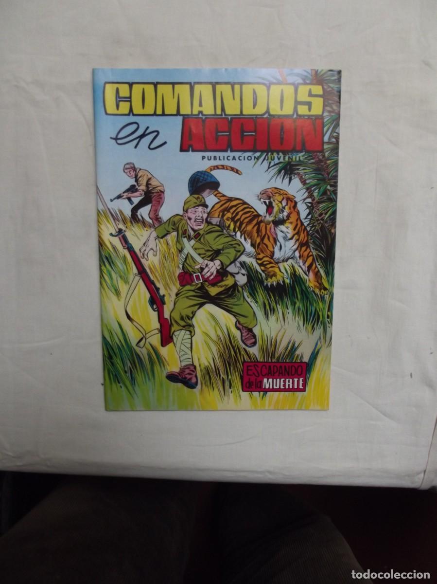 Tebeos: COMANDOS EN ACCION N&ordm; 17 ESCAPANDO DE LA MUERTE - Foto 1