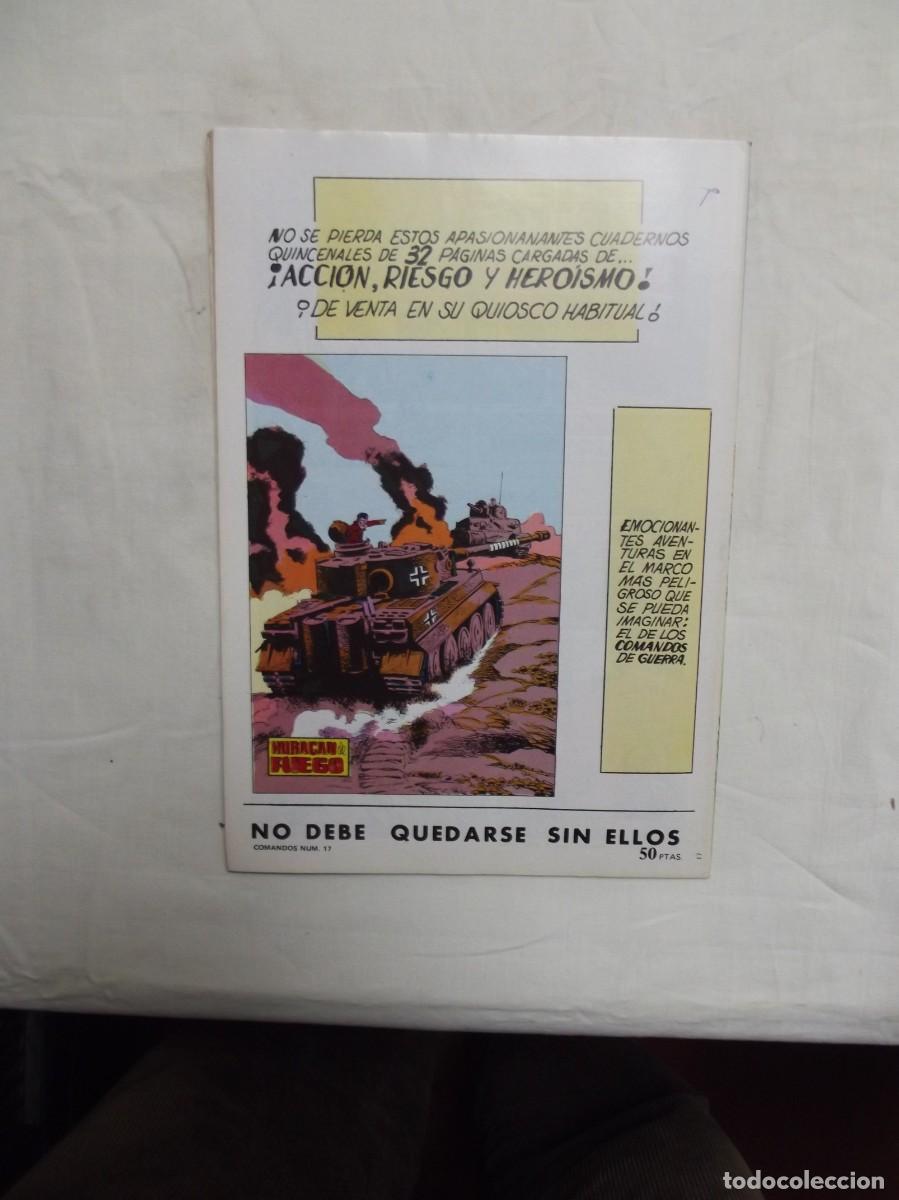 Tebeos: COMANDOS EN ACCION N&ordm; 17 ESCAPANDO DE LA MUERTE - Foto 2