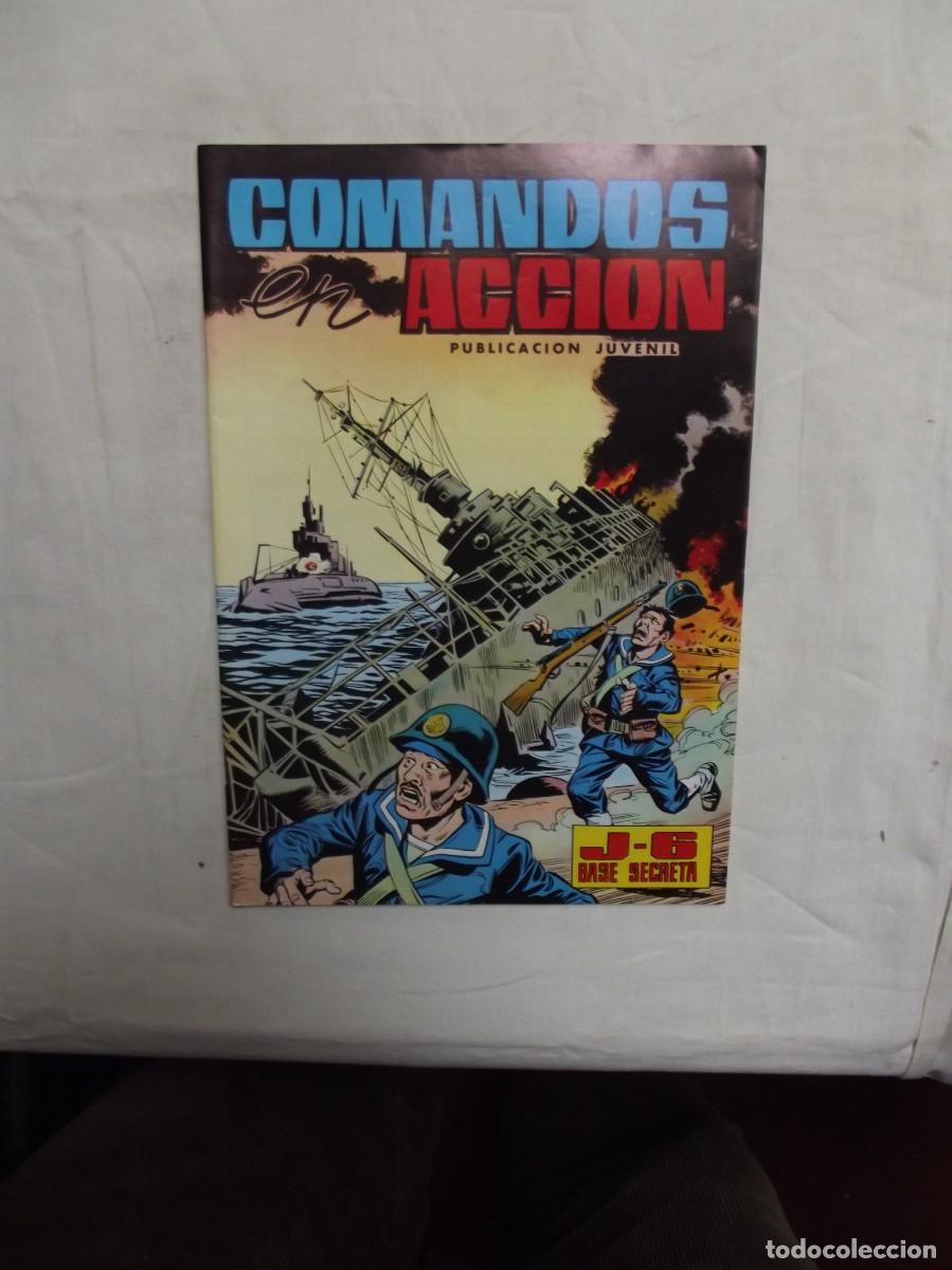Tebeos: COMANDOS EN ACCION N&ordm; 13 J- 6 BASE SECRETA