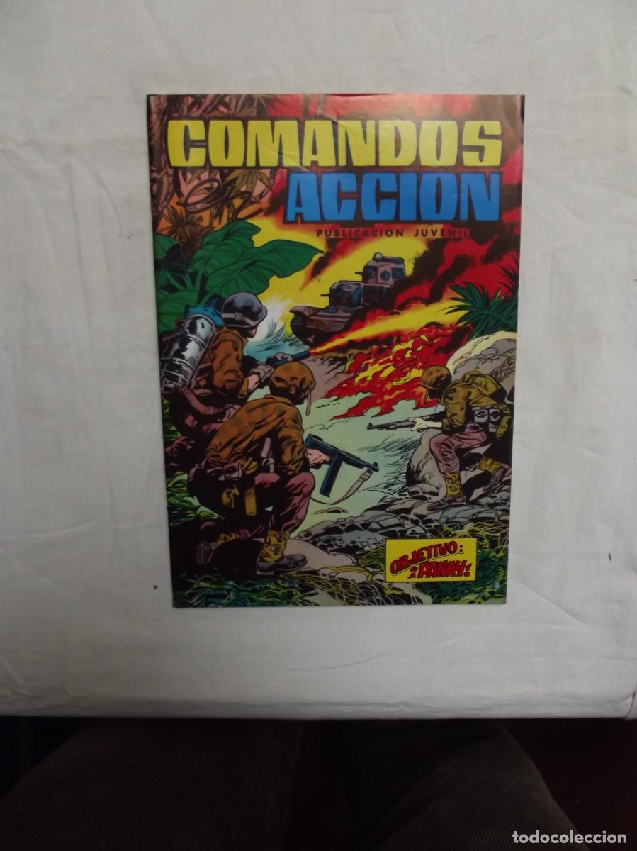 Tebeos: COMANDOS EN ACCION N&ordm; 9 OBJETIVO : &iexcl; PANAY !