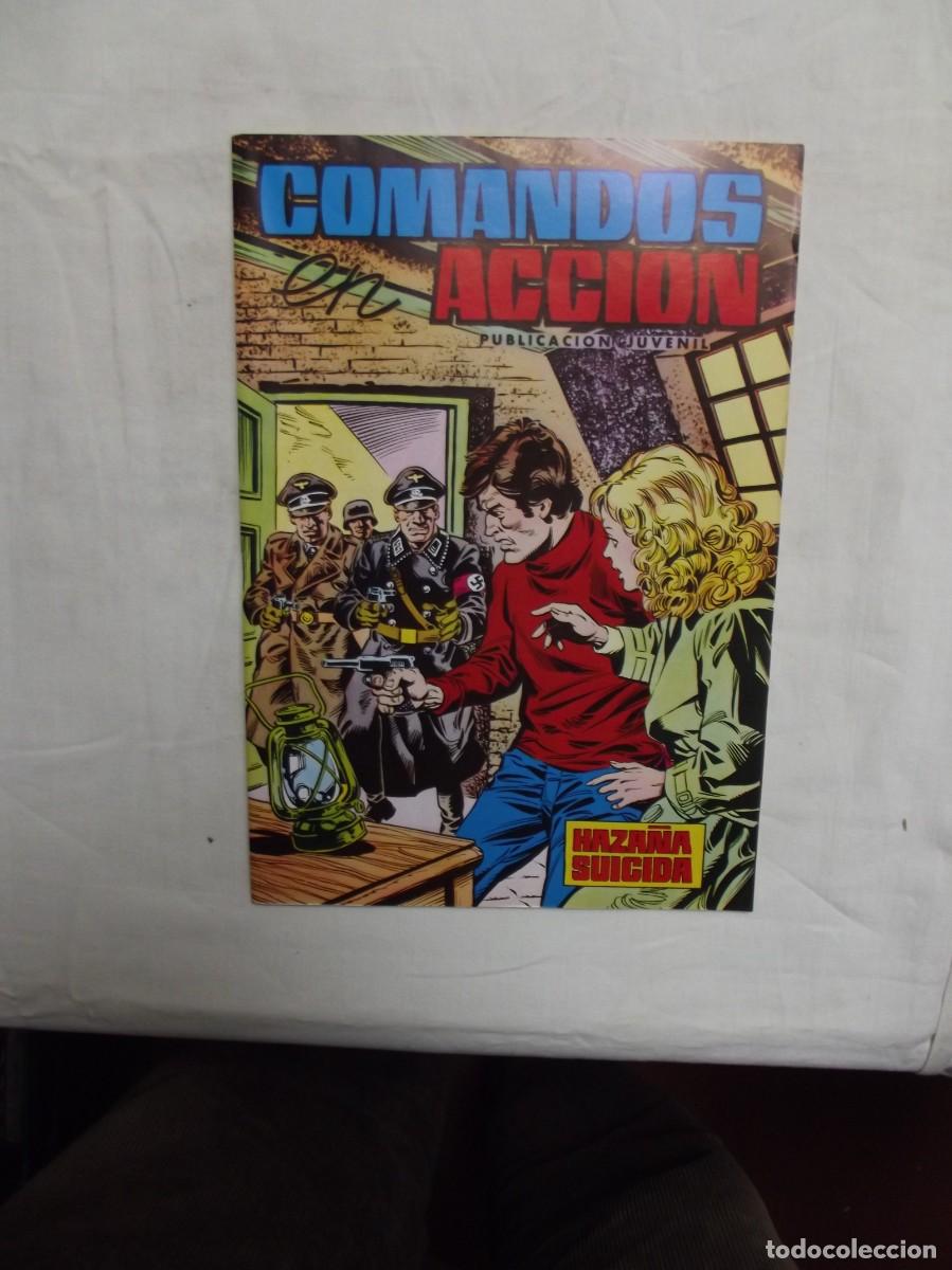 Tebeos: COMANDOS EN ACCION N&ordm; 21 HAZA&Ntilde;A SUICIDA