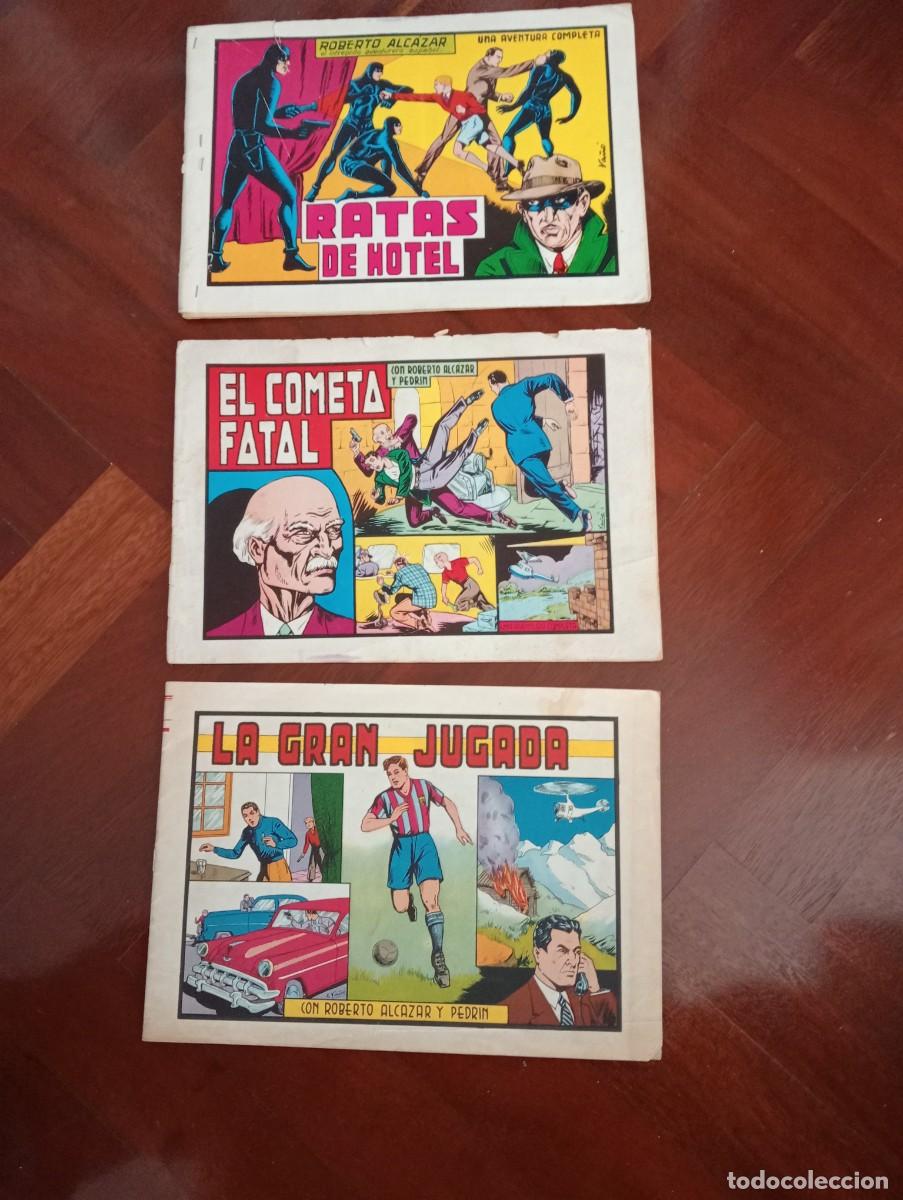 Tebeos: LOTE CON TRES EJEMPLARES DE ROBERTO ALC&Aacute;ZAR Y PEDR&Iacute;N (DE 170). GRAPA. VALENCIANA. 1982 &ndash; 84.