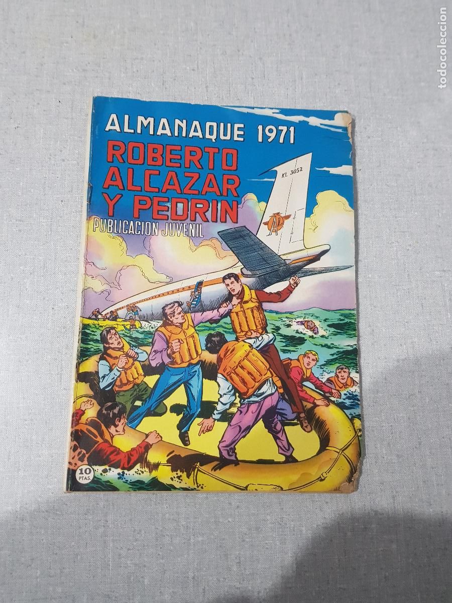 Tebeos: ALMANAQUE 1971 -ROBERTO ALCAZAR Y PEDRIN