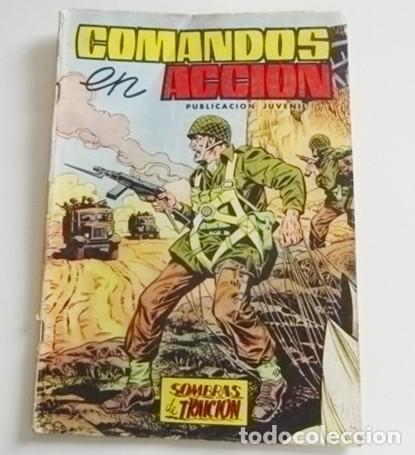 Tebeos: COMANDOS EN ACCI&Oacute;N 11 - SOMBRAS DE TRAICI&Oacute;N - C&Oacute;MIC A&Ntilde;OS 80 AVENTURA B&Eacute;LICA - EDITORIAL VALENCIANA