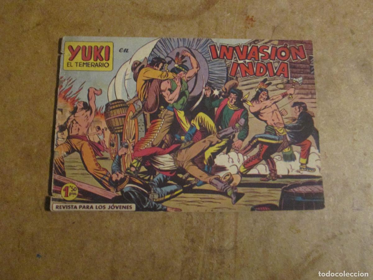 Tebeos: Yuki, el temerario n&ordm; 4, original valenciana 1958