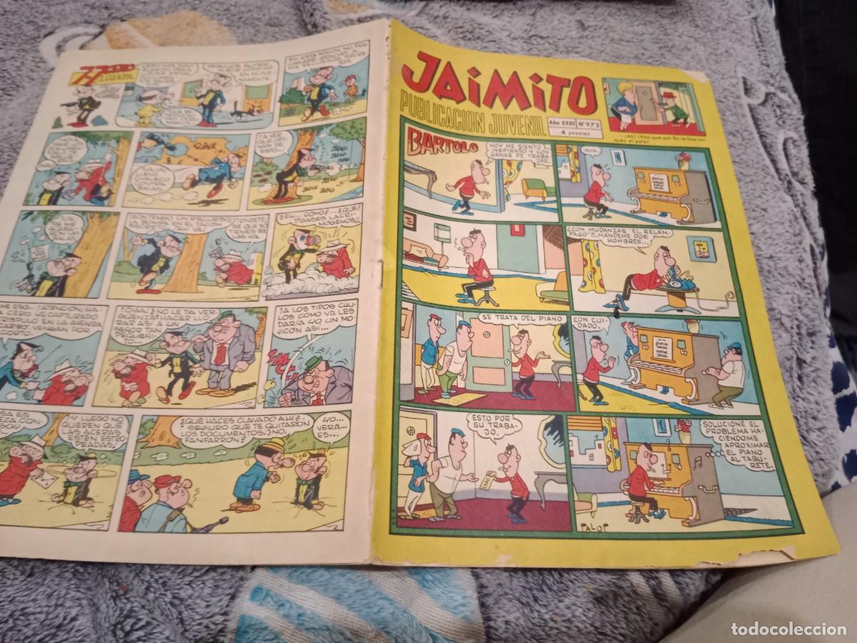 Tebeos: JAIMITO N&ordm;972 EDITORIAL VALENCIANA 1968