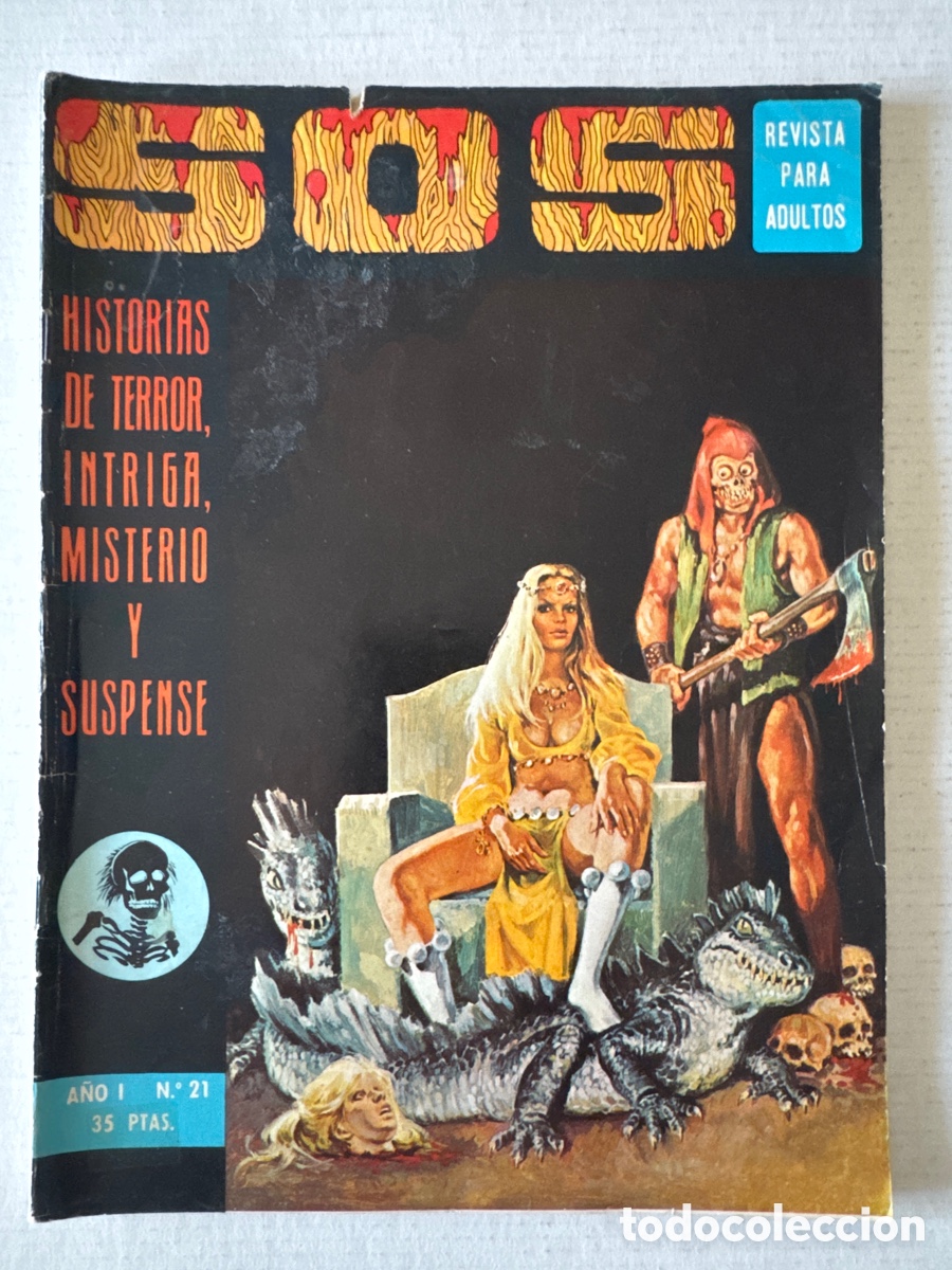 Tebeos: SOS #21 - 1&ordf; &Eacute;poca - VALENCIANA &laquo;INFRECUENTE&raquo;