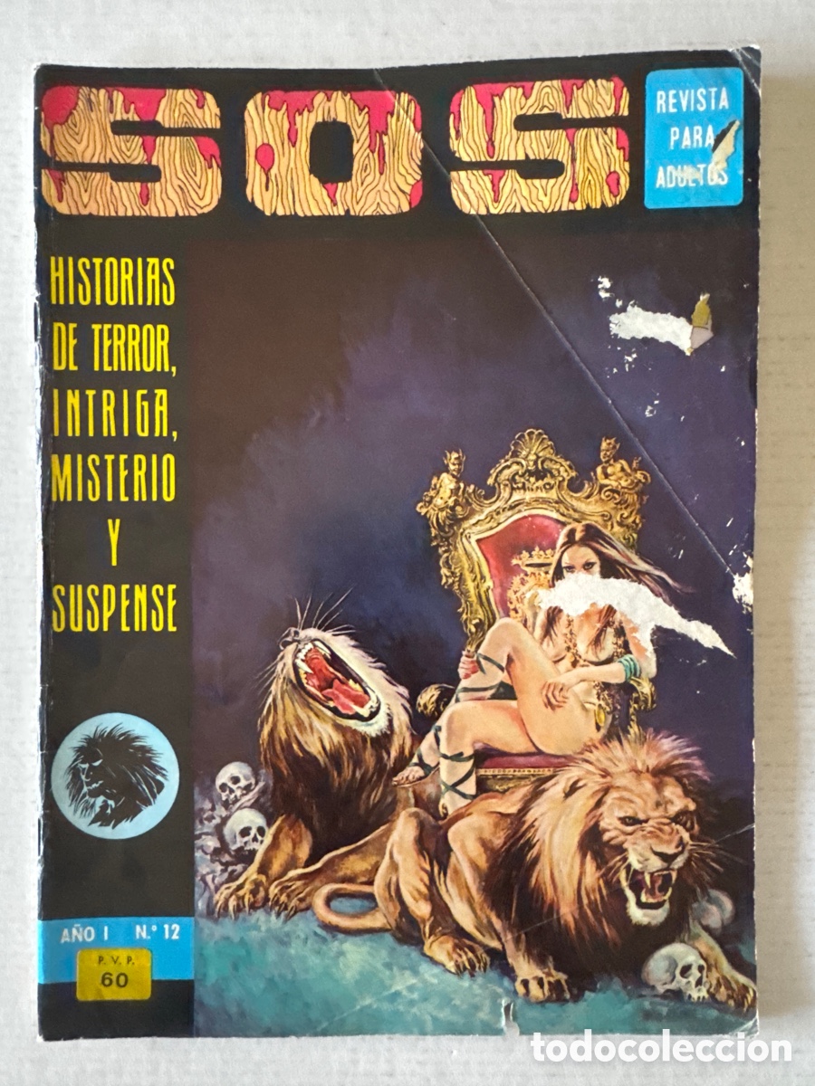 Tebeos: SOS #12 - 1&ordf; &Eacute;poca - VALENCIANA &laquo;INFRECUENTE&raquo;