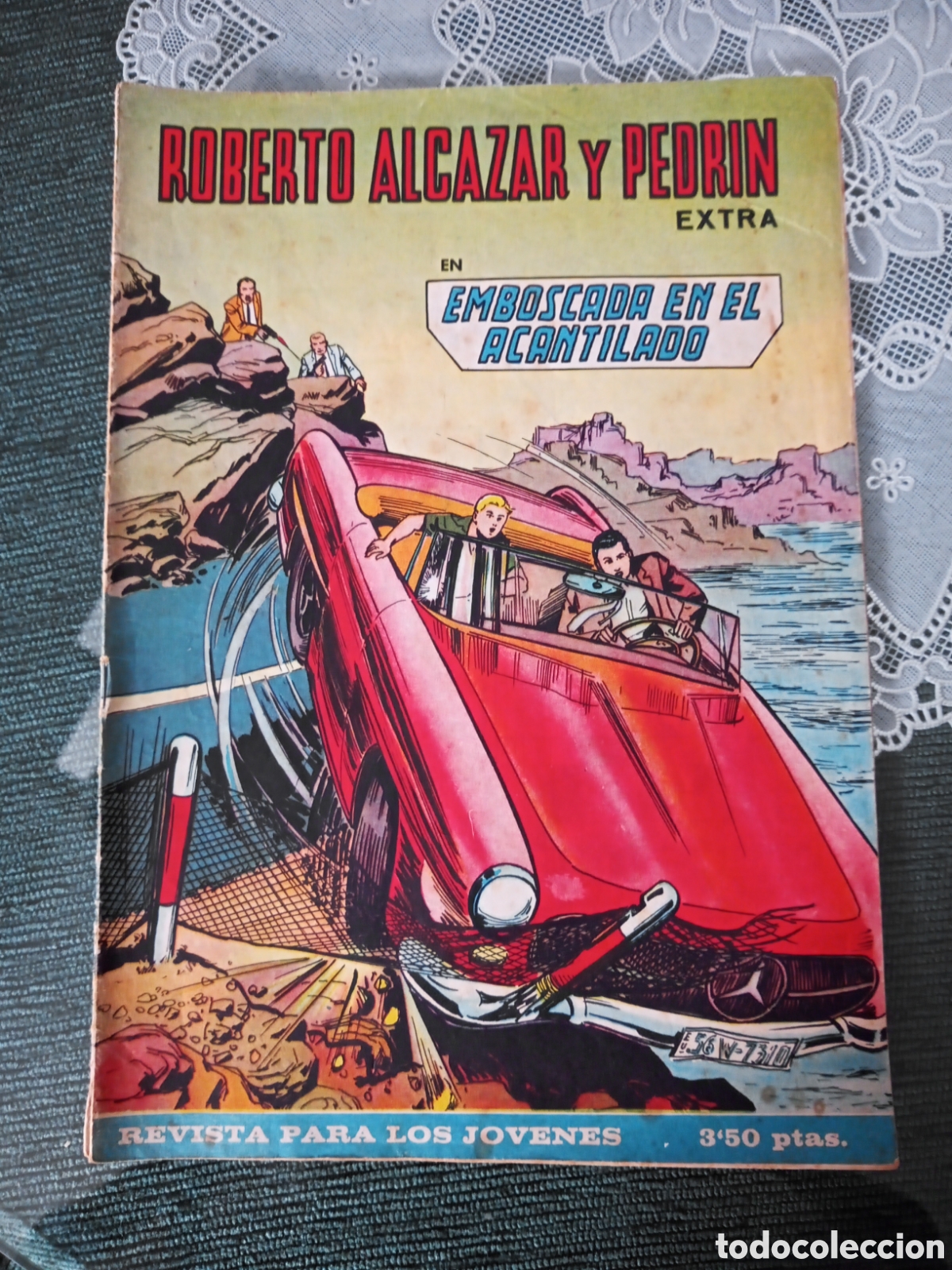 BDs: ROBERTO ALC&Aacute;ZAR Y PEDR&Iacute;N EXTRA. A&Ntilde;O 1965. ESTADO ACEPTABLE USADO.