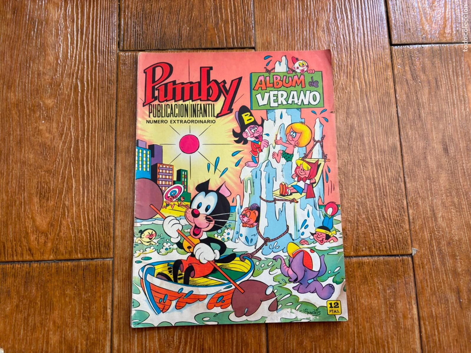 Tebeos: PUMBY ALBUM DE VERANO PARA 1970 EDITORIAL VALENCIANA