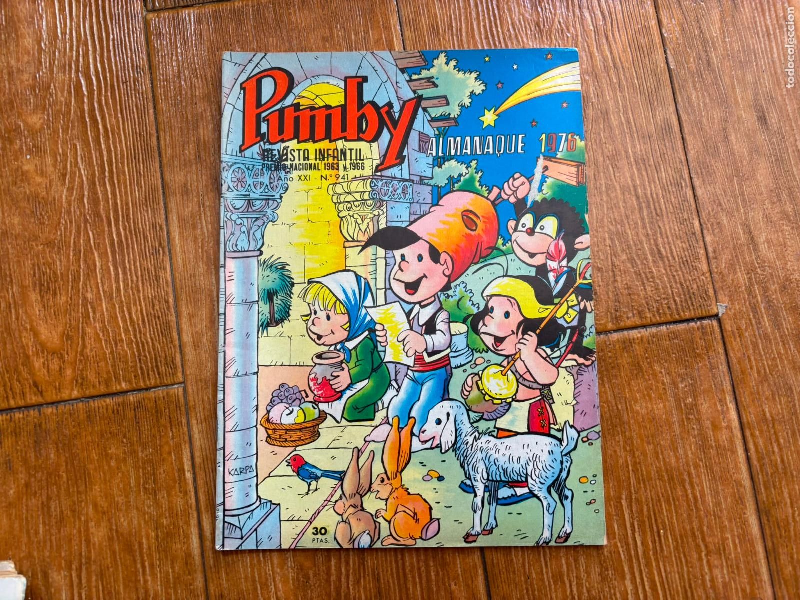Tebeos: PUMBY ALMANAQUE 1976 EDITORIAL VALENCIANA