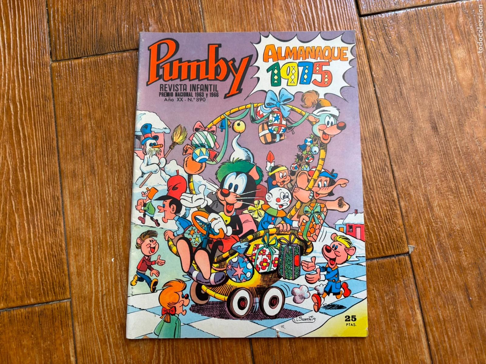 Tebeos: PUMBY ALMANAQUE 1975 EDITORIAL VALENCIANA