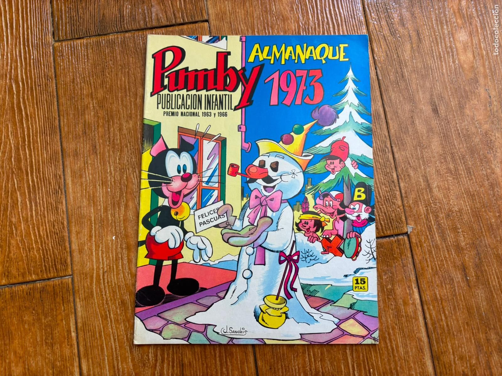 Tebeos: PUMBY ALMANAQUE 1973 EDITORIAL VALENCIANA