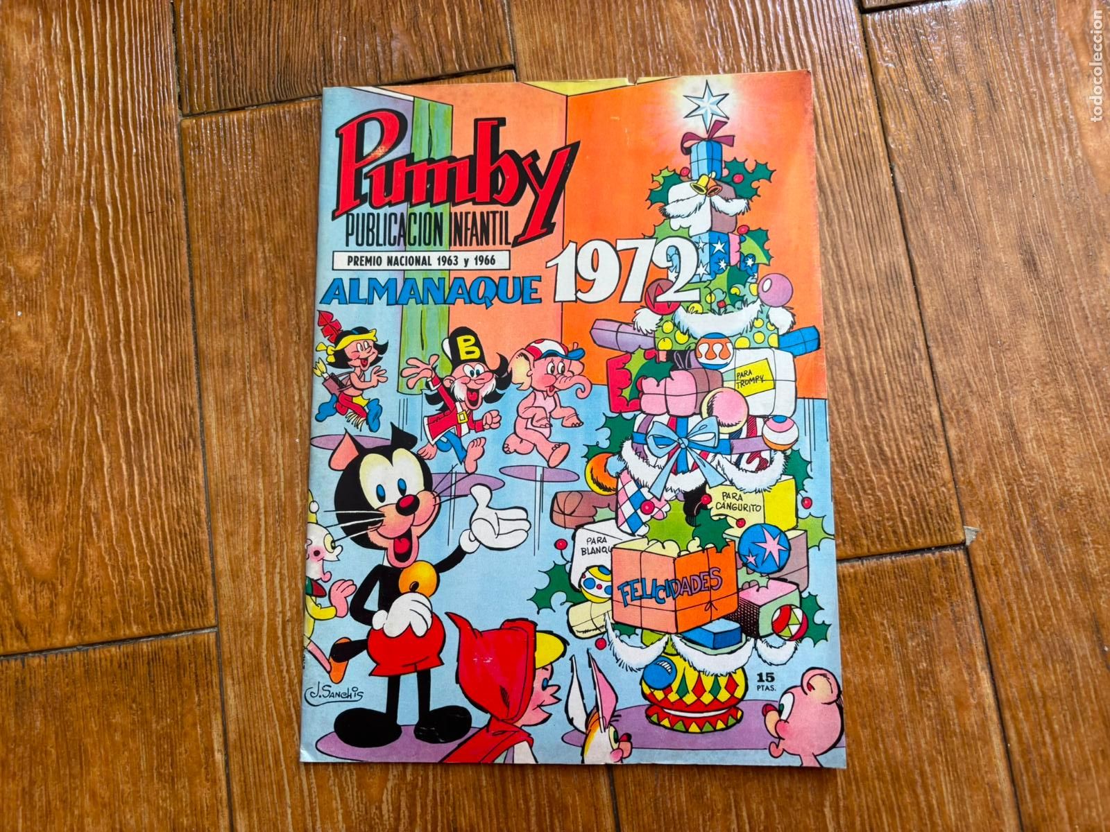 Tebeos: PUMBY ALMANAQUE 1972 EDITORIAL VALENCIANA