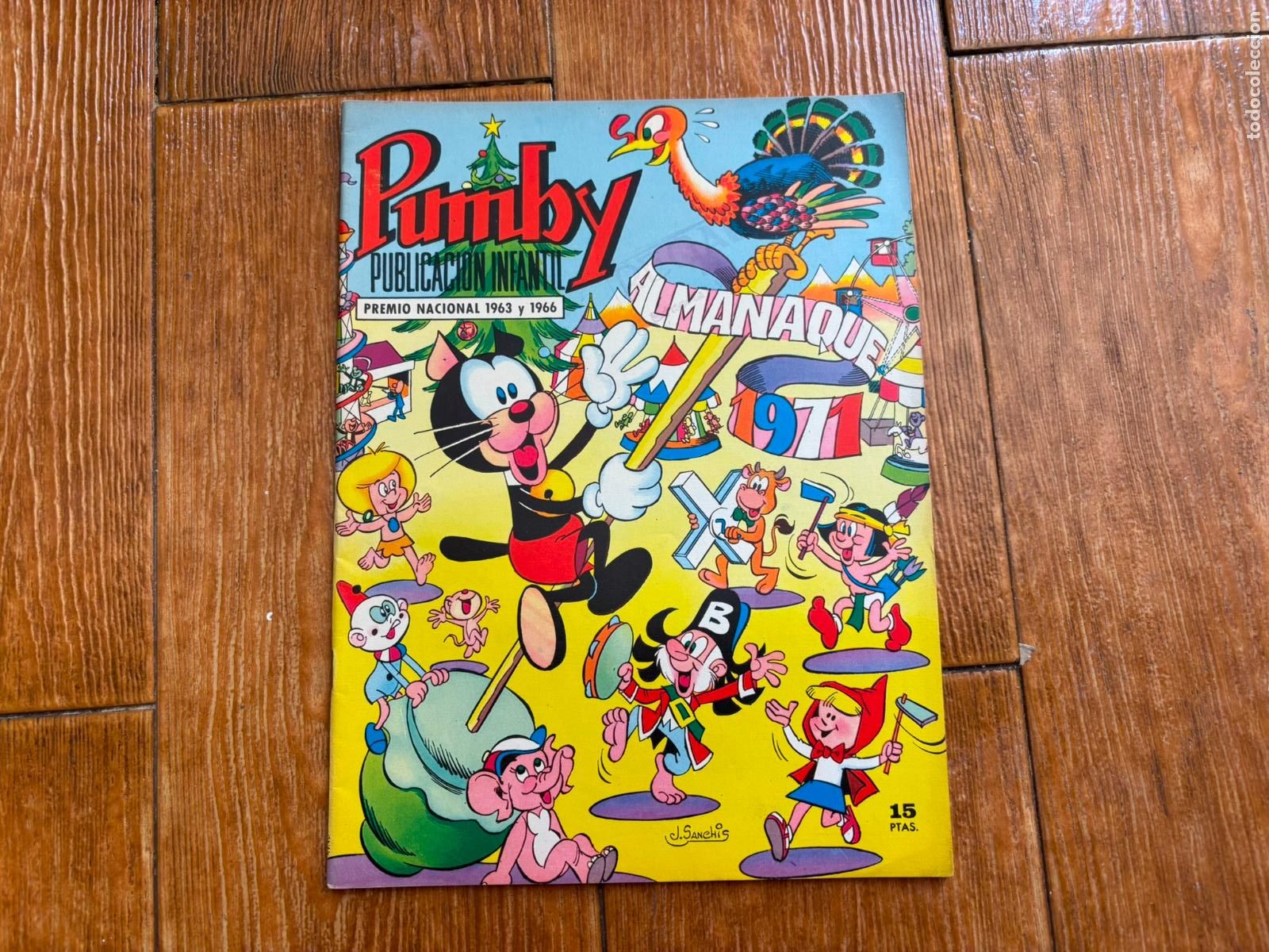 Tebeos: PUMBY ALMANAQUE 1971 EDITORIAL VALENCIANA