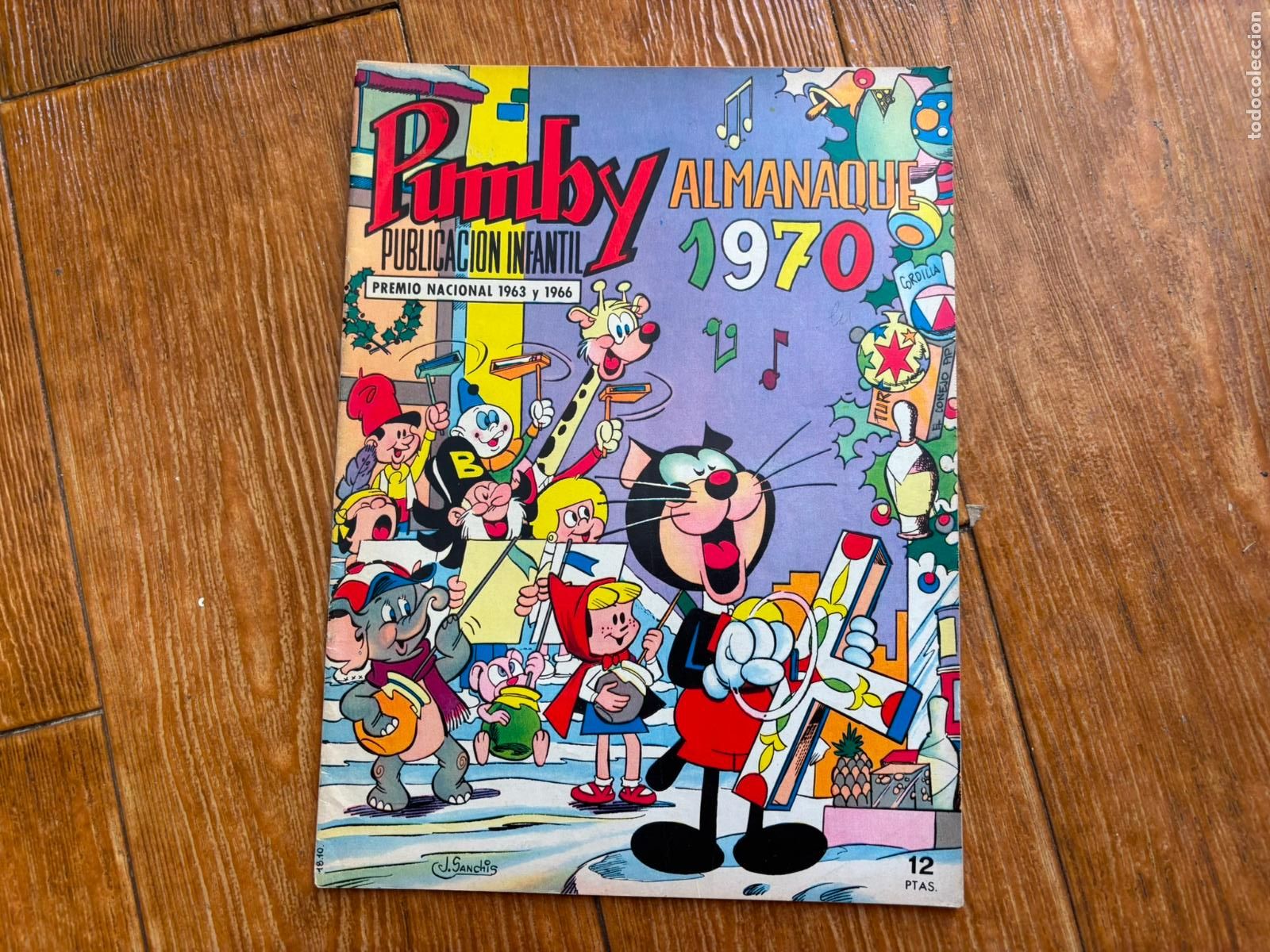 Tebeos: PUMBY ALMANAQUE 1970 EDITORIAL VALENCIANA