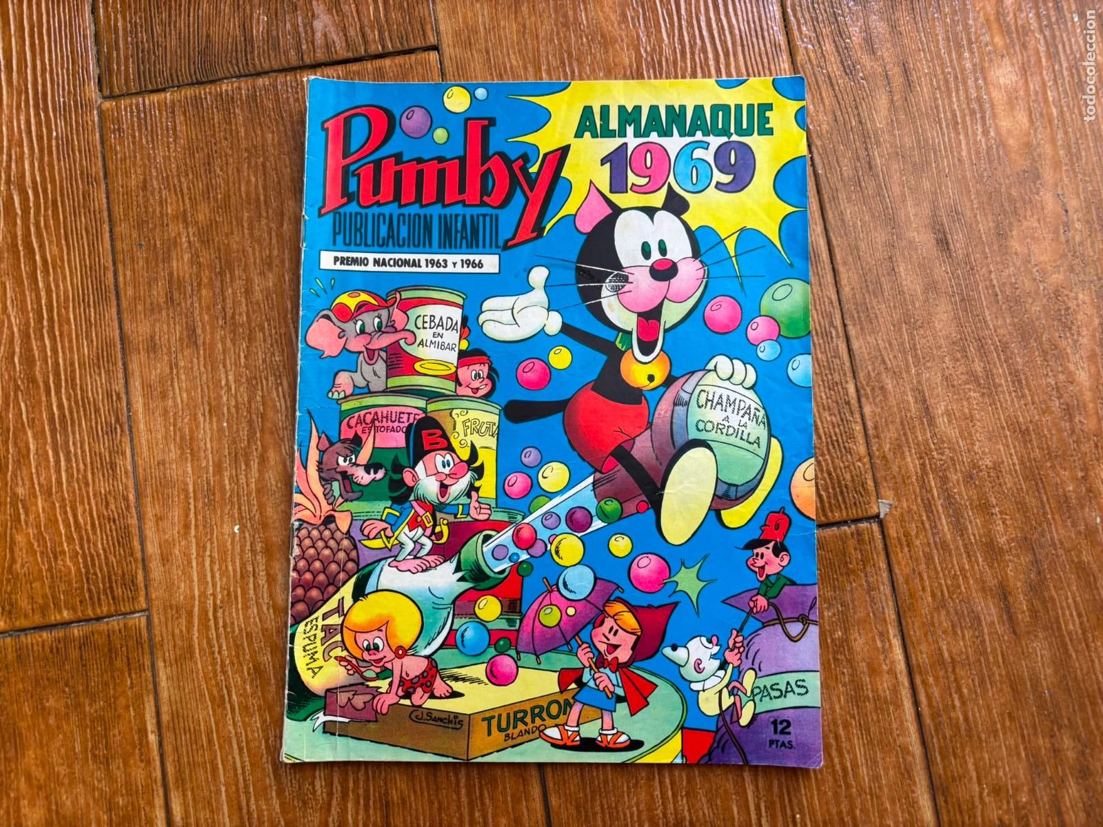 Tebeos: PUMBY ALMANAQUE 1969 EDITORIAL VALENCIANA
