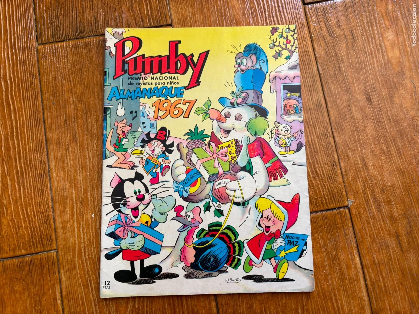 Tebeos: PUMBY ALMANAQUE 1967 EDITORIAL VALENCIANA
