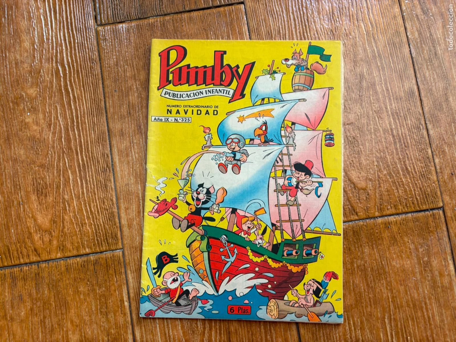 Tebeos: PUMBY N&ordm; 325 EXTRA NAVIDAD 1963 EDITORIAL VALENCIANA