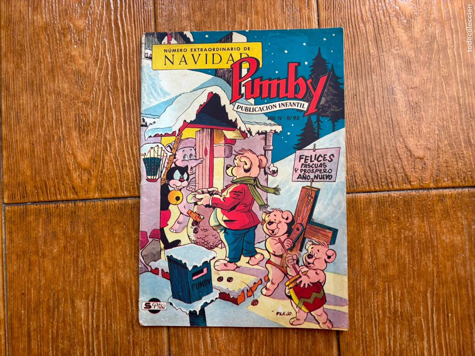 Tebeos: PUMBY N&ordm; 93 EXTRA NAVIDAD EDITORIAL VALENCIANA