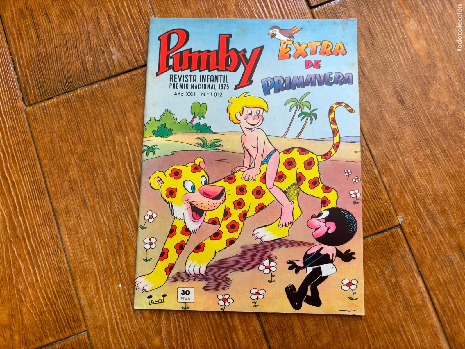 Tebeos: PUMBY EXTRA DE PRIMAVERA 1012 EDITORIAL VALENCIANA
