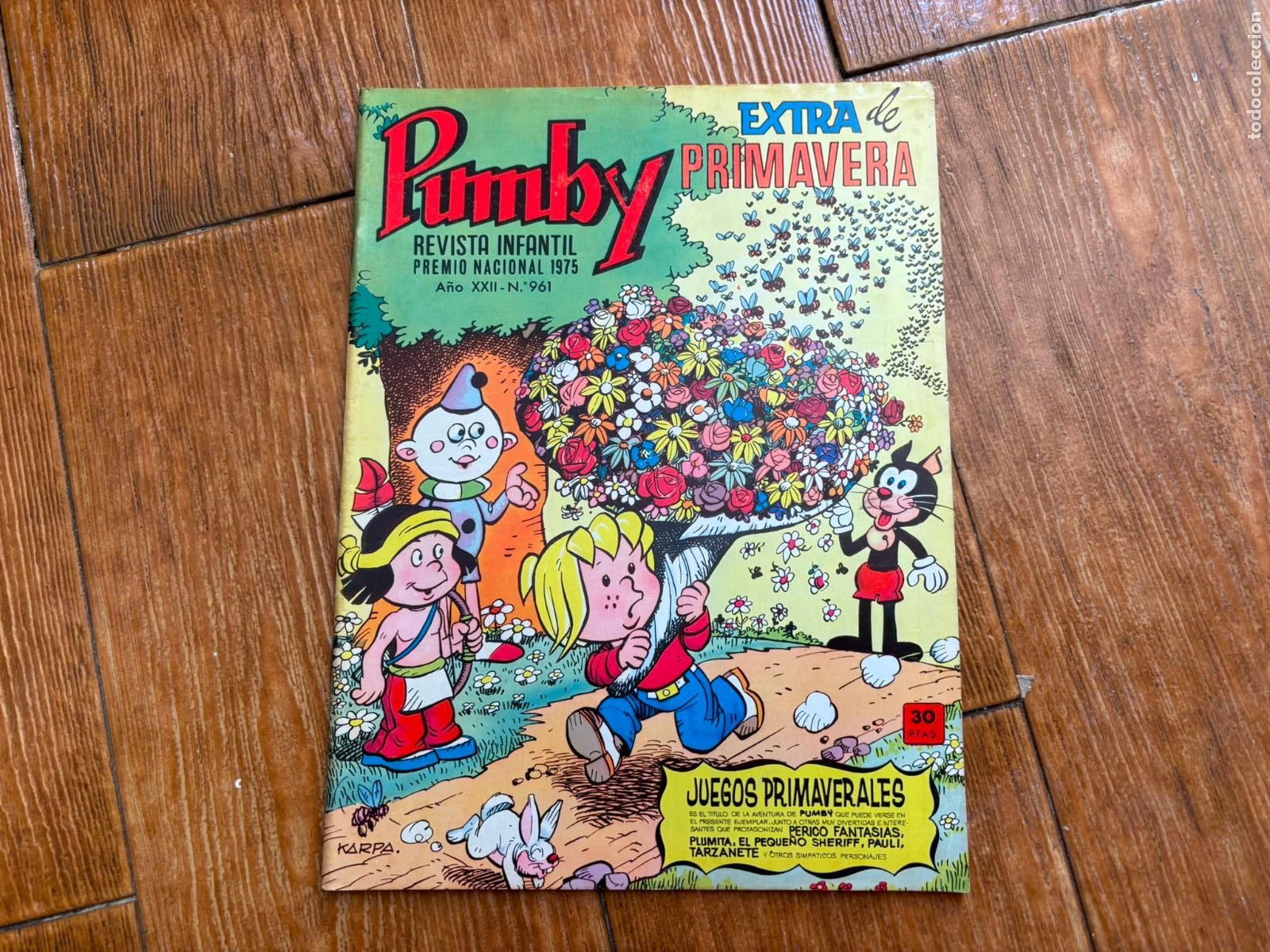 Tebeos: PUMBY EXTRA DE PRIMAVERA 961 EDITORIAL VALENCIANA