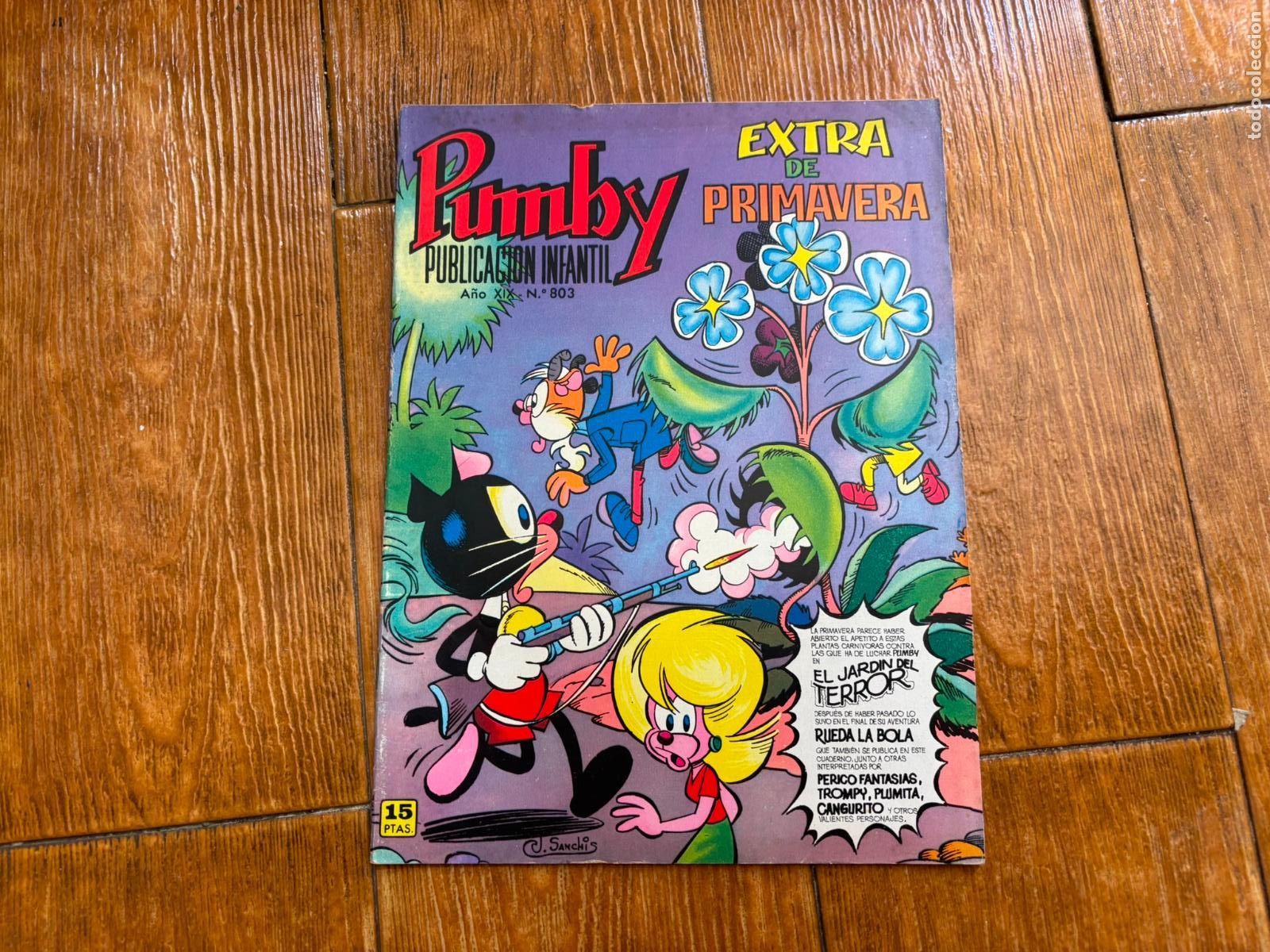 Tebeos: PUMBY EXTRA DE PRIMAVERA 803 EDITORIAL VALENCIANA
