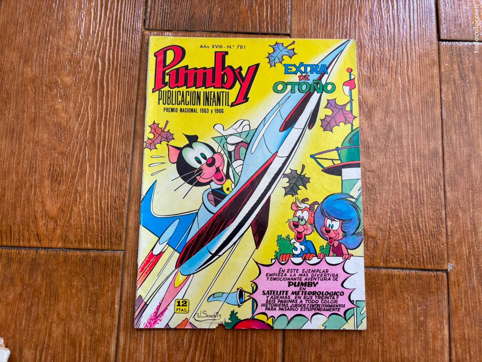 Tebeos: PUMBY EXTRA DE OTO&Ntilde;O 781 EDITORIAL VALENCIANA