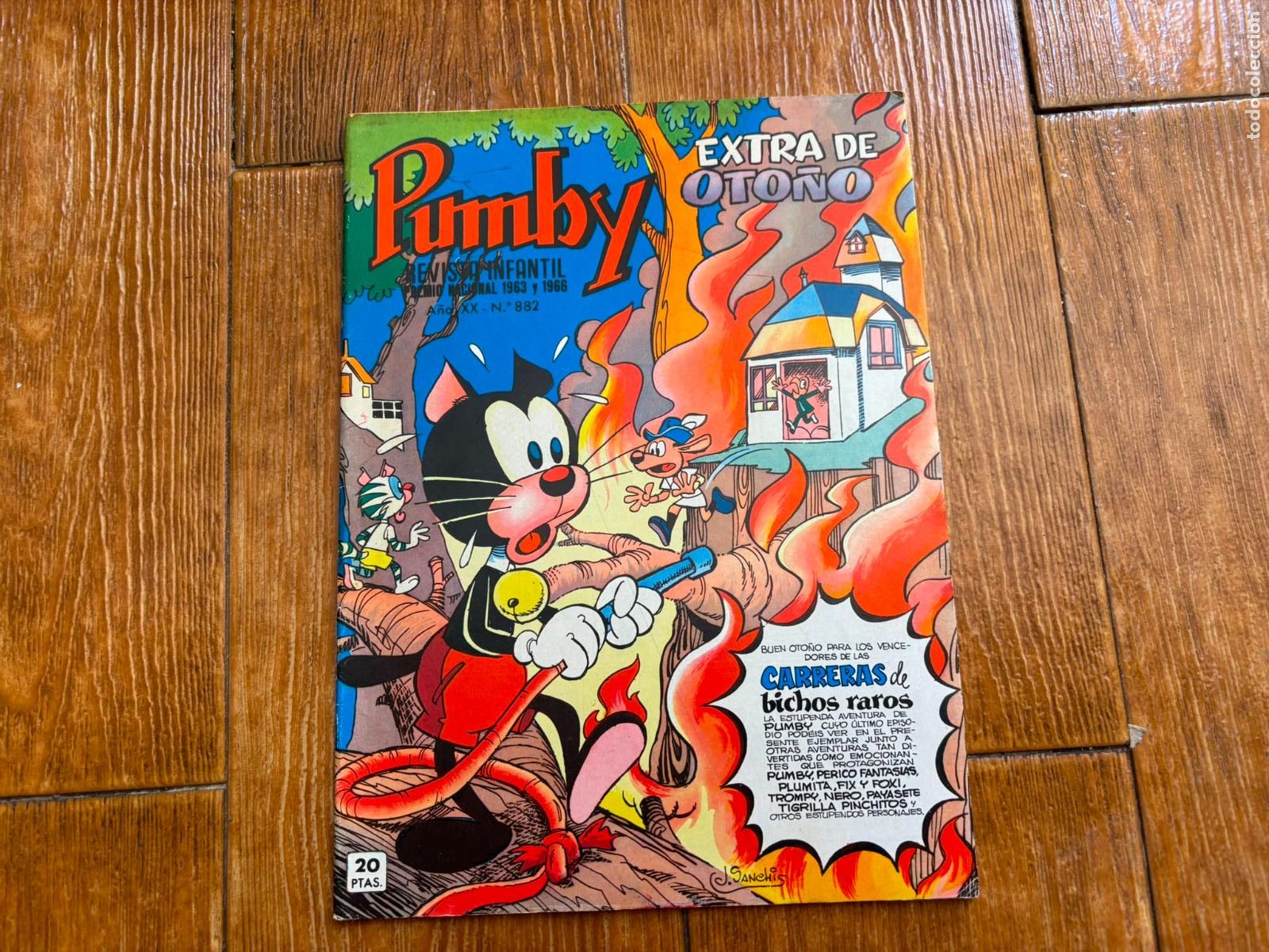Tebeos: PUMBY EXTRA DE OTO&Ntilde;O 882 EDITORIAL VALENCIANA