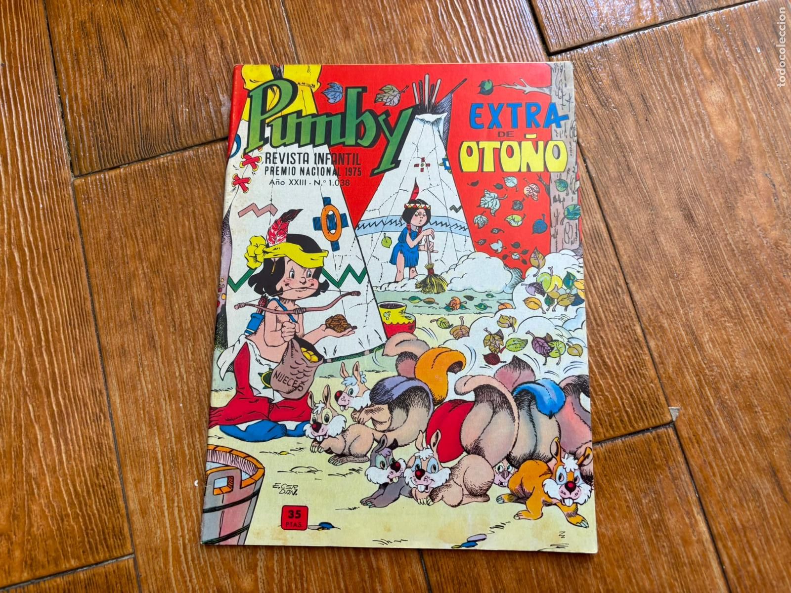 Tebeos: PUMBY EXTRA DE OTO&Ntilde;O 1038 EDITORIAL VALENCIANA