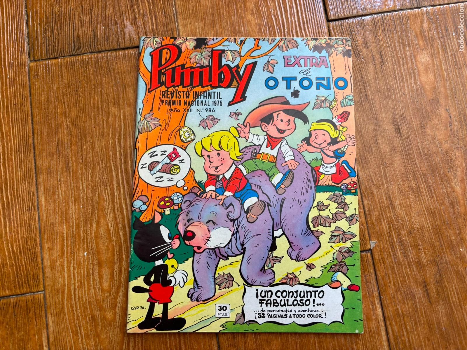 Tebeos: PUMBY EXTRA DE OTO&Ntilde;O 986 EDITORIAL VALENCIANA