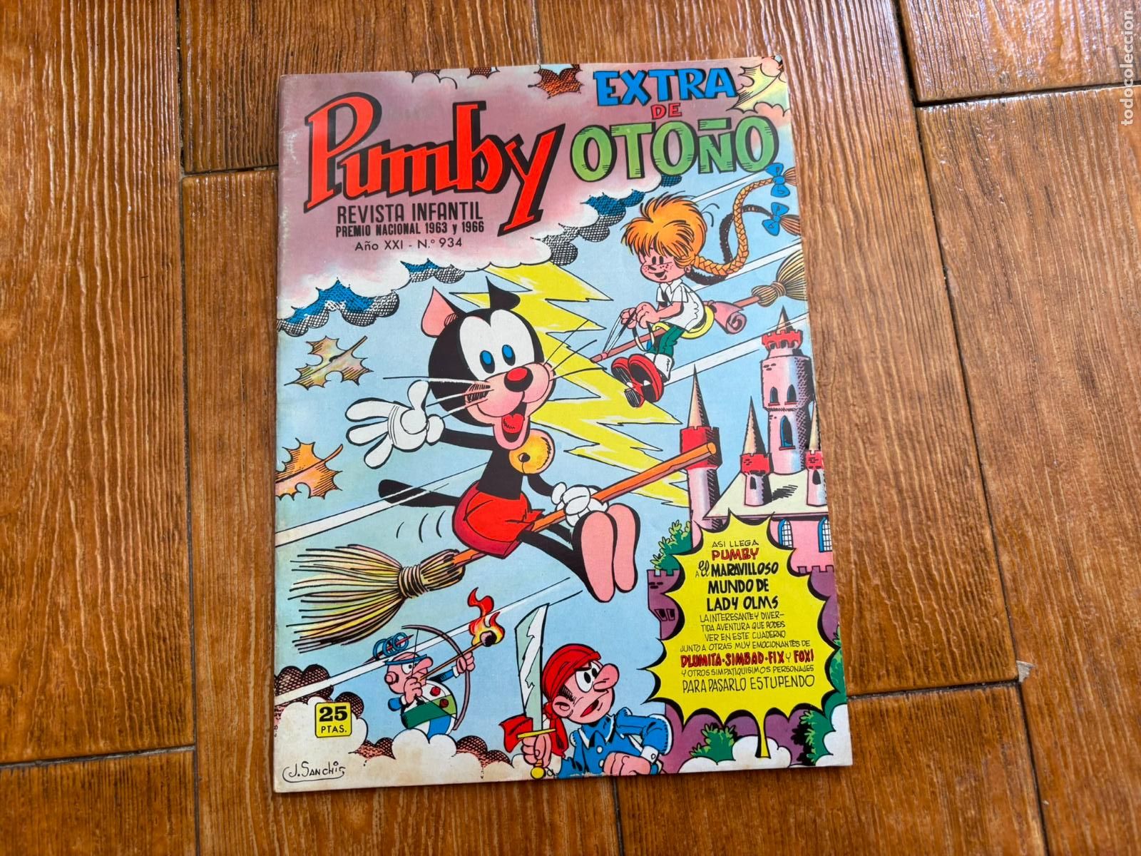 Tebeos: PUMBY EXTRA DE OTO&Ntilde;O 934 EDITORIAL VALENCIANA