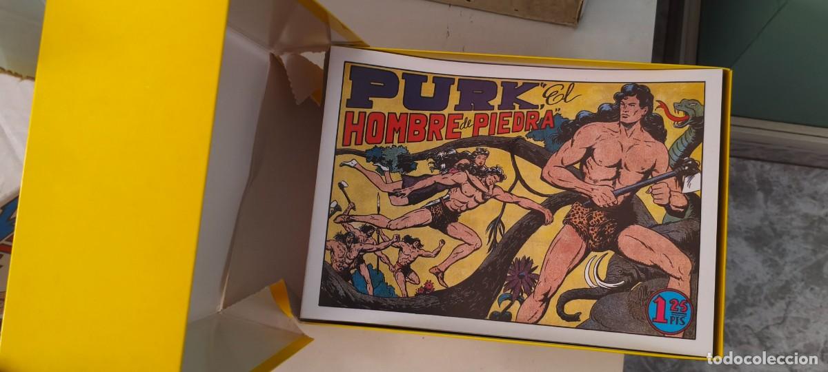 Tebeos: 2 Colecciones de comics vintage. El Cachorro y otra de Purk El Hombre de Piedra